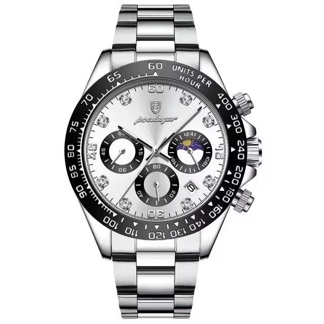 Poedagar Elvix™ Mouvement Suisse : acier inoxydable.